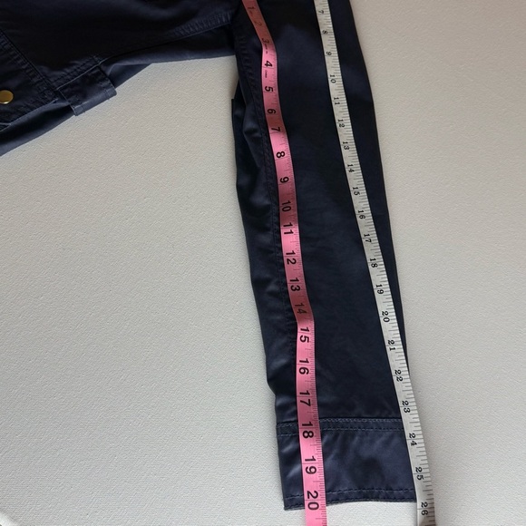 J. Crew Navy Utility Jacket with Gold Buttons, size small, Fall, Spring - Picture 11 of 11